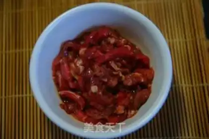 Make Beef vermicelli mixed with mixed vegetables step 1