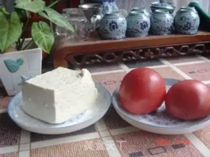 Make Tomato stuffed tofu step 0