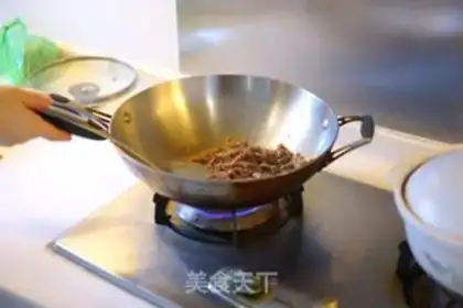 Make Beef vermicelli mixed with mixed vegetables step 7