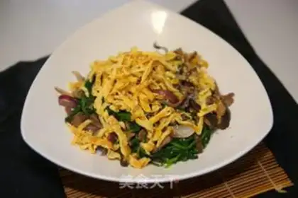 Make Beef vermicelli mixed with mixed vegetables step 10