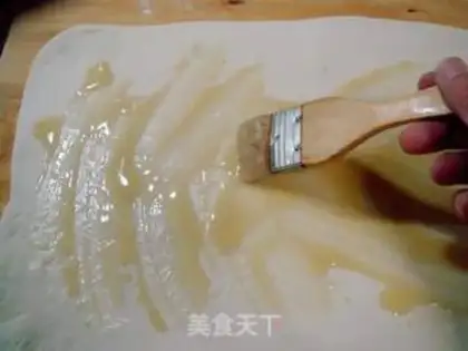 Make scallion cake step 3