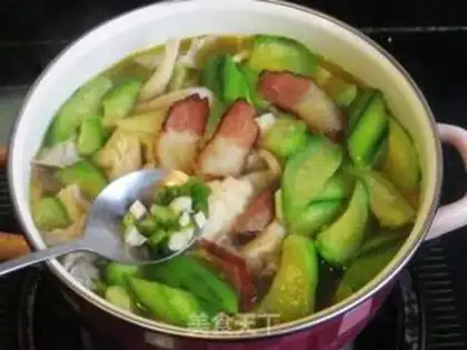 Make Pork stewed with rare mushrooms and tofu step 11