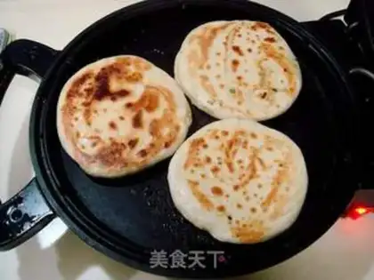 Make scallion cake step 12