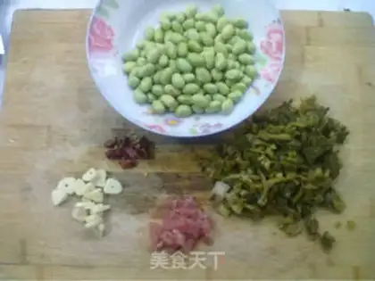 Make stir-fried edame with cabbage step 0