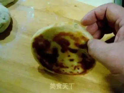 Make scallion cake step 13