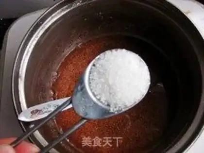 Make Mini chocolate mosta step 22