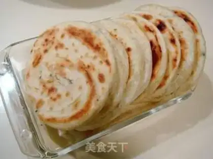 Make scallion cake step 14