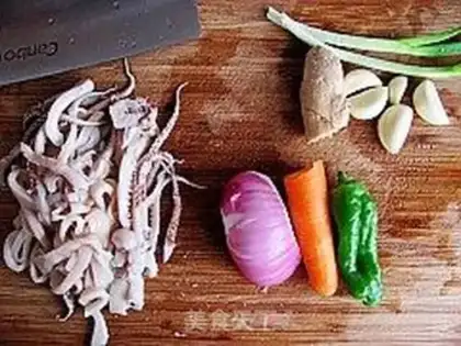 Make Korean spicy fried squid step 0