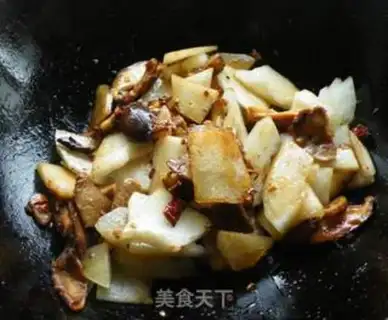 Make Fries of mushrooms step 8