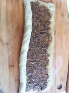 Make Green bean rolls step 3