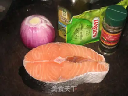 Make Vanilla salmon step 0