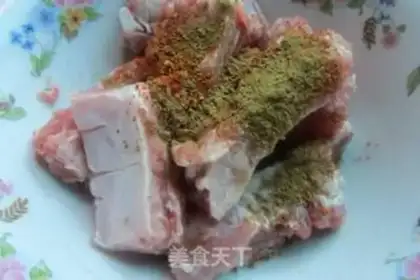 Make The greasy bones step 1