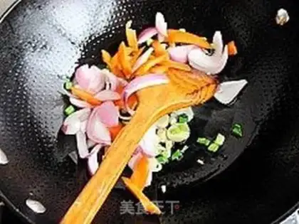 Make Korean spicy fried squid step 5