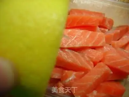 Make Fried salmon step 2
