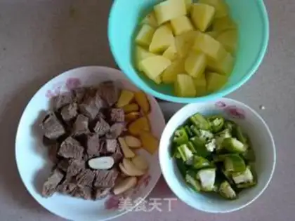 Make Beef roasted potatoes step 3
