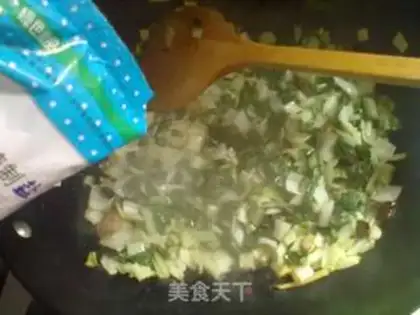 Make stir-fried fresh pickles step 6