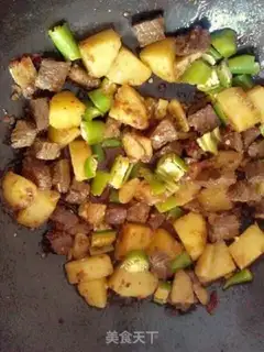 Make Beef roasted potatoes step 7