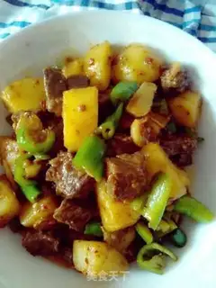 Make Beef roasted potatoes step 8
