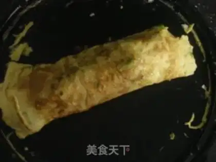 Make Egg pancakes step 3