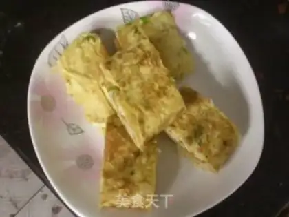 Make Egg pancakes step 4