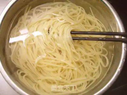 Make Black Pepper Beef Italian Sauce Noodles step 11