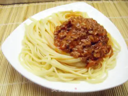 Make Black Pepper Beef Italian Sauce Noodles step 12