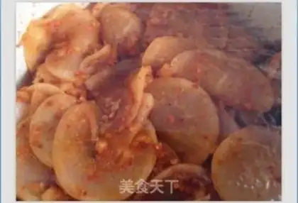 Make Hot and sour soaked radish step 6