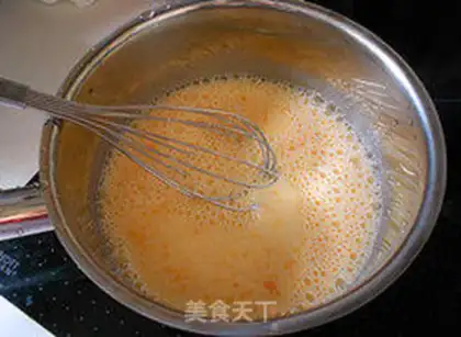 Make mango ice cream step 2