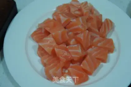 Make Pine infin salmon step 3