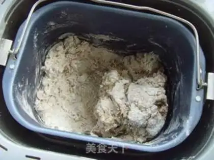 Make Black wheat bread step 1