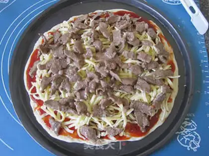 Make Beef pineapple pizza step 10