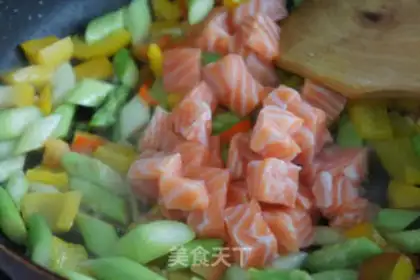 Make Pine infin salmon step 7