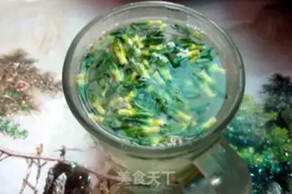 Make Lotus tea step 3