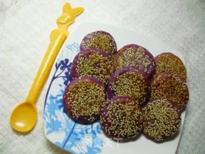 Make sesame cake step 6