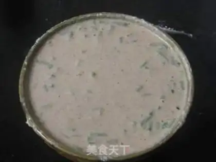 Make Black bean dregs and barley flour egg cake step 3