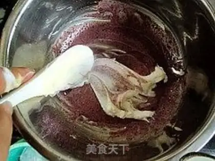 Make Potato marble cake step 15