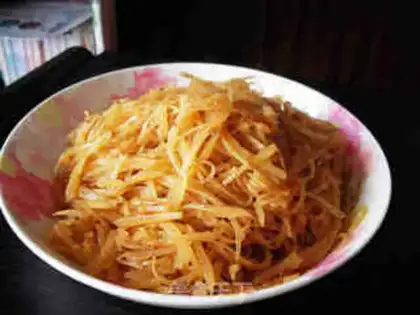 Make Spicy potatoes with red oil step 8