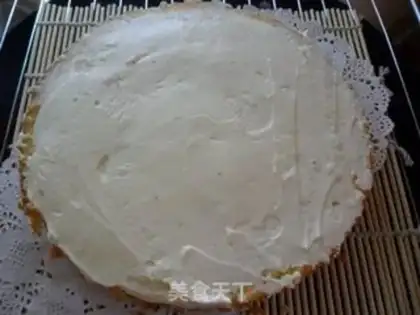Make Cranberry White Forest step 2