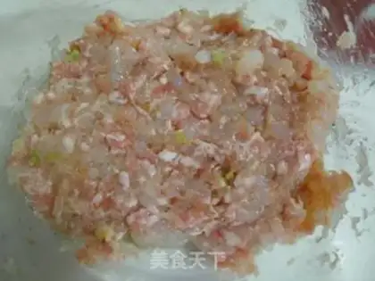 Make Instant noodles shrimp balls step 3