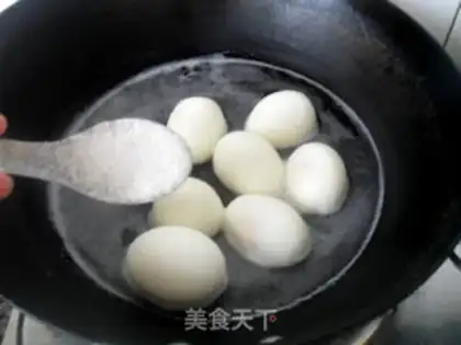 Make Beer Marinated Egg step 5