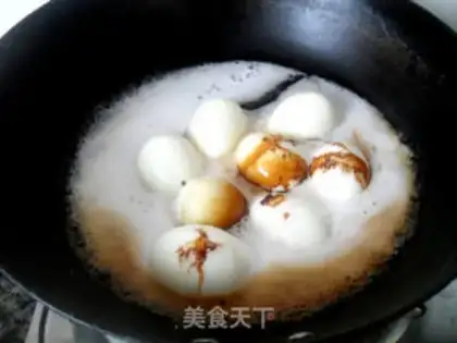 Make Beer Marinated Egg step 6