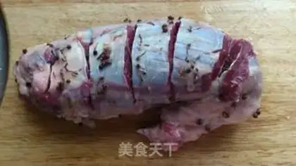 Make Dry beef cut step 1
