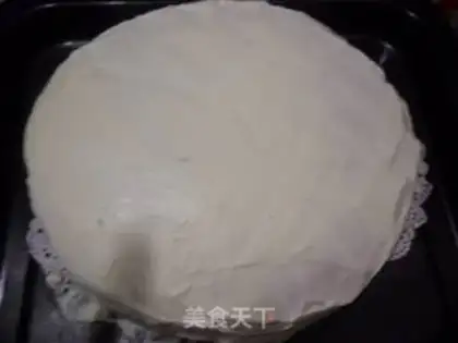 Make Cranberry White Forest step 6
