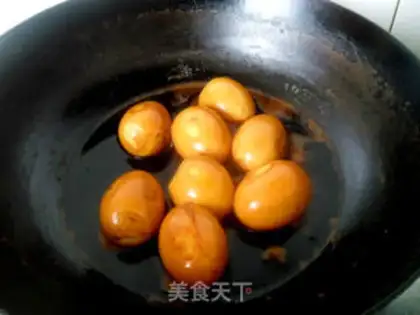 Make Beer Marinated Egg step 8