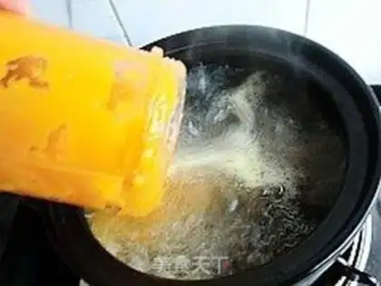 Make Korean porridge step 7