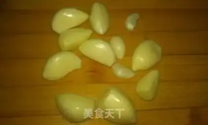 Make Garlic fan floss step 4