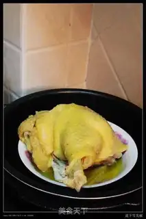 Make A steamed chicken leg step 4