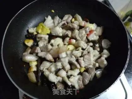 Make Five flowers with potatoes step 7