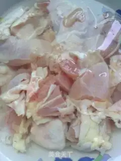 Make Powdered chicken step 1