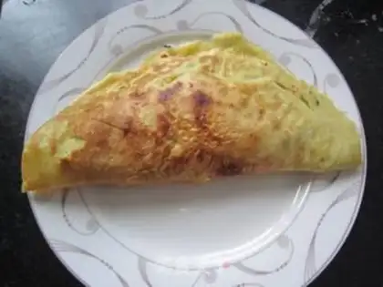 Make Egg bun step 12